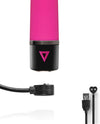 Lil' Vibe Swirl Rechargeable Vibrator - Pink - Naughtyaddiction.com