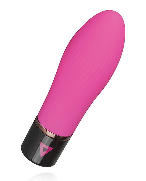 Lil' Vibe Swirl Rechargeable Vibrator - Pink - Naughtyaddiction.com