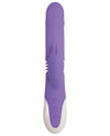 Evolved Thick & Thrust Bunny Dual Stim Rechargeable - Purple - Naughtyaddiction.com