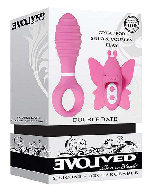 Evolved Double Date Kit - Pink - Naughtyaddiction.com