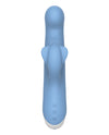 Evolved Thump N Thrust Rechargeable Dual Stim - Blue - Naughtyaddiction.com