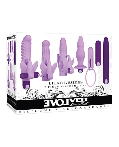 Evolved Lilac Desires Vibrator - Purple - Naughtyaddiction.com