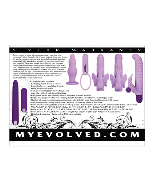 Evolved Lilac Desires Vibrator - Purple - Naughtyaddiction.com