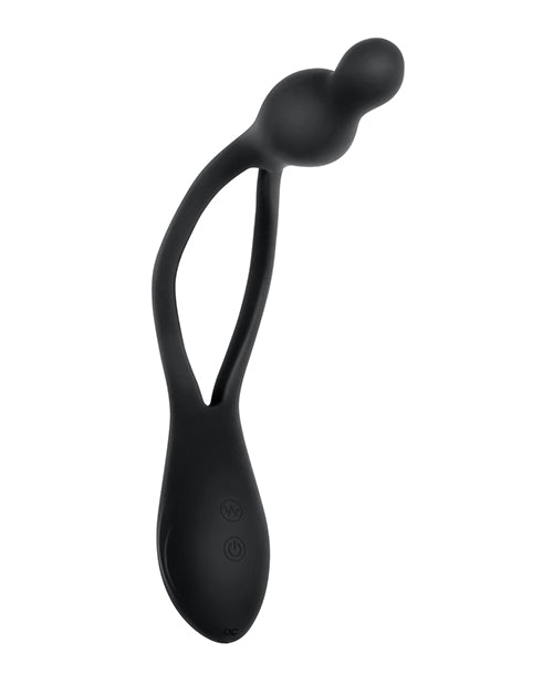 Evolved You Me Us Bendable Vibe - Black - Naughtyaddiction.com