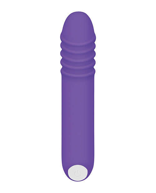 Evolved The G-rave Light Up Vibrator - Purple - Naughtyaddiction.com