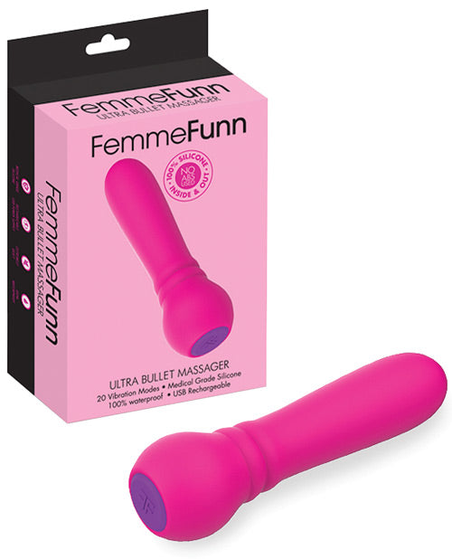 Femme Funn Ultra Bullet Massager - Pink - Naughtyaddiction.com