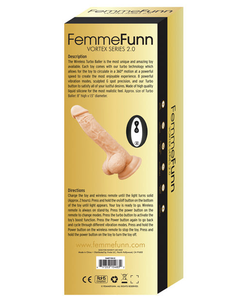 Femme Funn Turbo Baller 2.0 - Nude - Naughtyaddiction.com