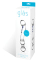 Glas 6" Curved G-spot Glass Dildo - Naughtyaddiction.com