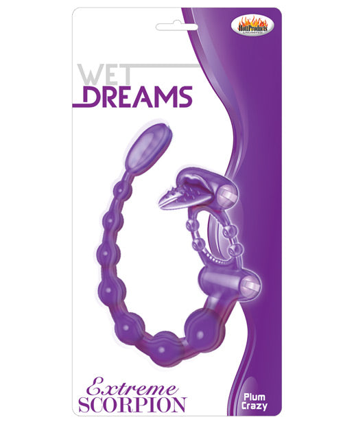 Wet Dreams Extreme Scorpion - Purple - Naughtyaddiction.com