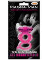 Magna-man Magnetic Ring - Magenta - Naughtyaddiction.com