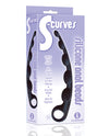 The 9's S-curved Silicone Anal Beads - Naughtyaddiction.com