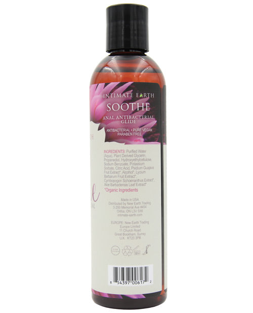 Intimate Earth Soothe Anti-bacterial Anal Lubricant - 60 Ml - Naughtyaddiction.com