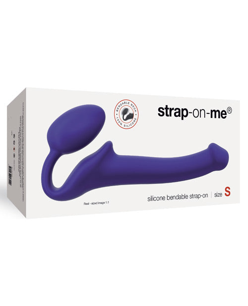 Strap On Me Silicone Bendable Strapless Strap On Small - Purple - Naughtyaddiction.com