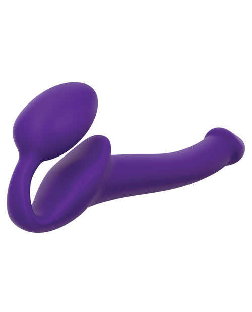 Strap On Me Silicone Bendable Strapless Strap On Small - Purple - Naughtyaddiction.com