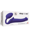 Strap On Me Silicone Bendable Strapless Strap On Medium - Purple - Naughtyaddiction.com