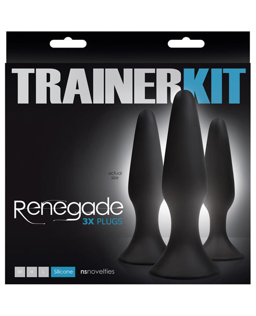 Renegade Sliders Trainer Kit - Black - Naughtyaddiction.com