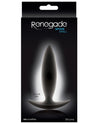 Renegade Spade Small Butt Plug - Black - Naughtyaddiction.com