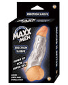 Maxx Men Erection Sleeve - Clear - Naughtyaddiction.com