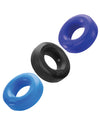 Hunky Junk C Ring Multi Pack - Asst. Colors Pack Of 3 - Naughtyaddiction.com