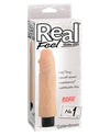 Real Feel No. 1  Long 7.5" Vibe Waterproof - Mutli-speed Flesh - Naughtyaddiction.com
