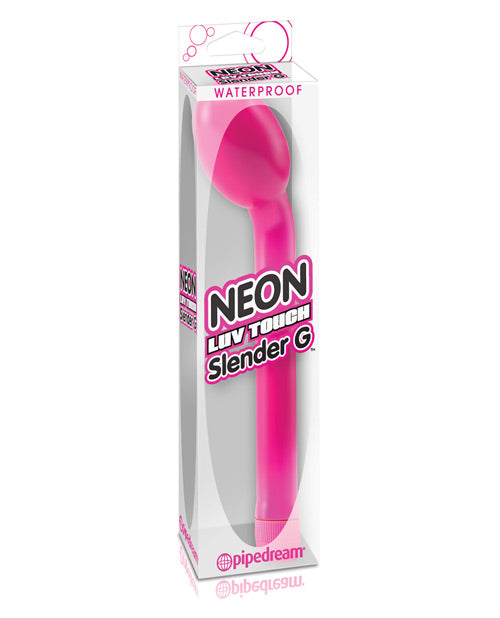 Neon Luv Touch Slender G - Pink - Naughtyaddiction.com