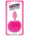 Neon Luv Touch Bunny Tail - Pink - Naughtyaddiction.com