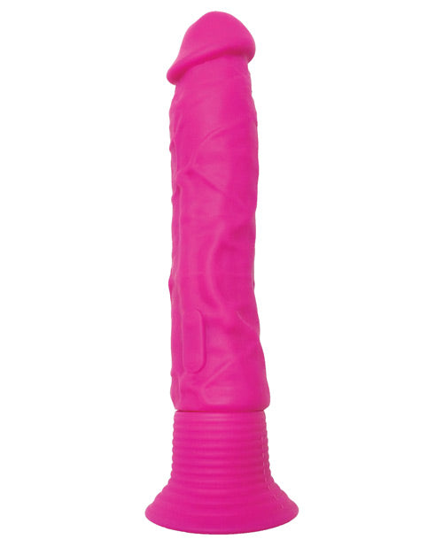 Neon Luv Touch Silicone Wall Banger - Pink - Naughtyaddiction.com