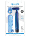 Classix Ultimate Pleasure Couples Kit - Blue - Naughtyaddiction.com