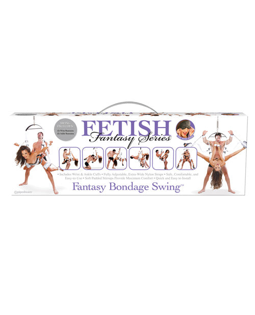 Fetish Fantasy Series Bondage Swing - White - Naughtyaddiction.com