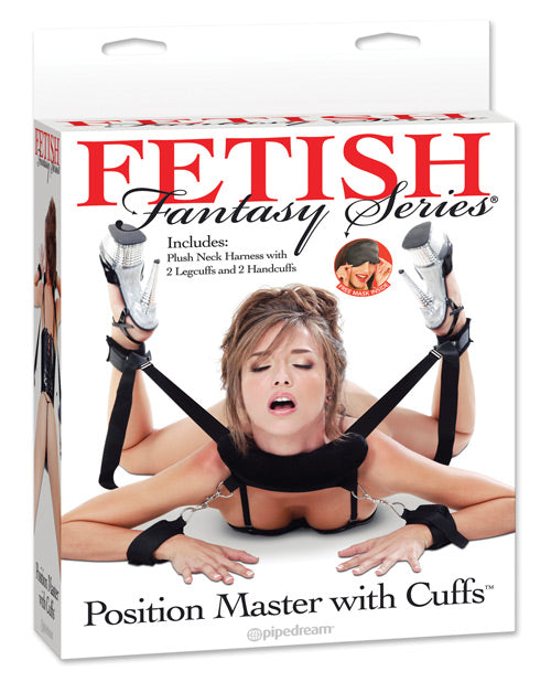 Fetish Fantasy Series Position Master W-cuffs - Naughtyaddiction.com