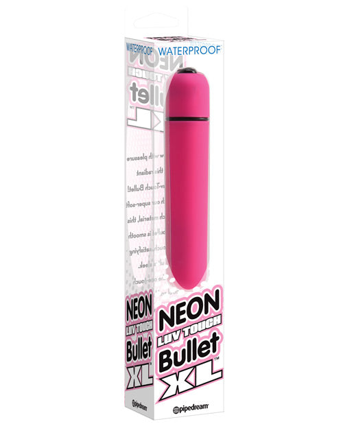 Neon Luv Touch Bullet Xl - Pink - Naughtyaddiction.com