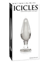 Icicles No. 26 Hand Blown Glass - Clear - Naughtyaddiction.com