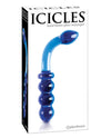 Icicles  No. 31 Hand Blown Glass - Blue G Spot - Naughtyaddiction.com
