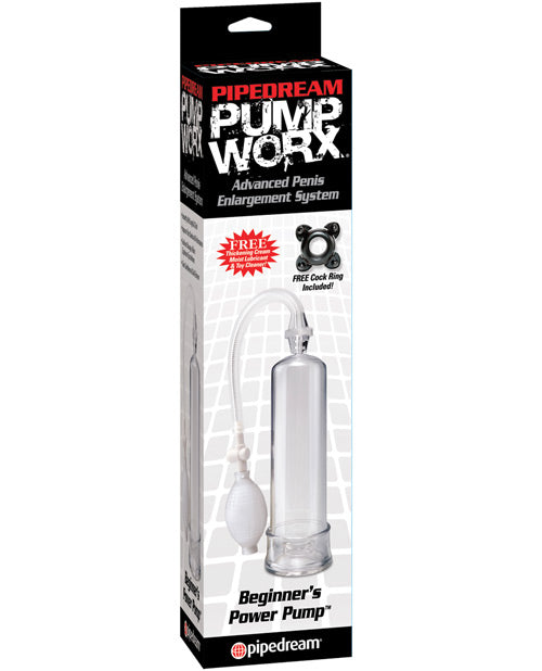Pump Worx Beginner's Power Pump - Clear - Naughtyaddiction.com