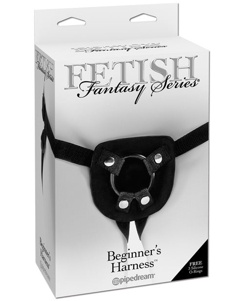 Fetish Fantasy Series Beginners Harness - Black - Naughtyaddiction.com