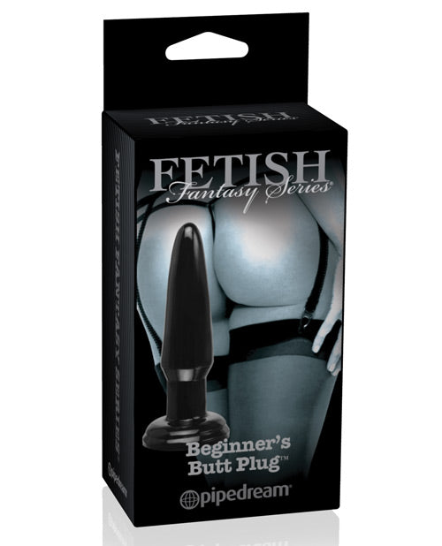 Fetish Fantasy Limited Edition Beginner's Butt Plug - Black - Naughtyaddiction.com