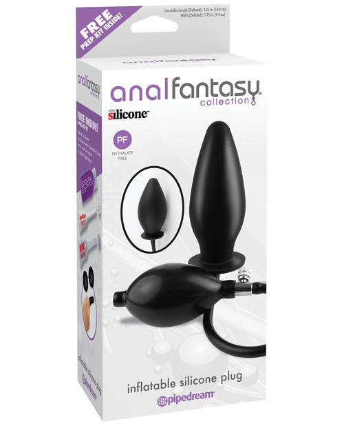 Anal Fantasy Collection Inflatable Silicone Plug - Naughtyaddiction.com