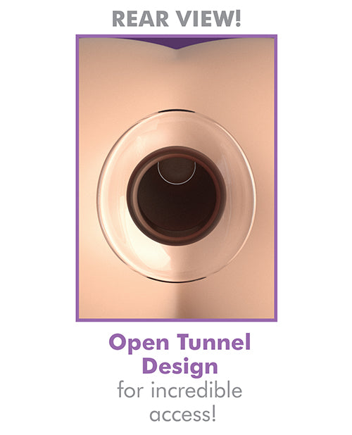 an open tunnel design for incredible access