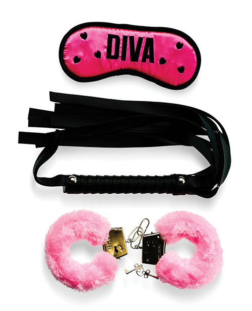 Plesur Diva Play Kit - 3 Pc Set - Naughtyaddiction.com