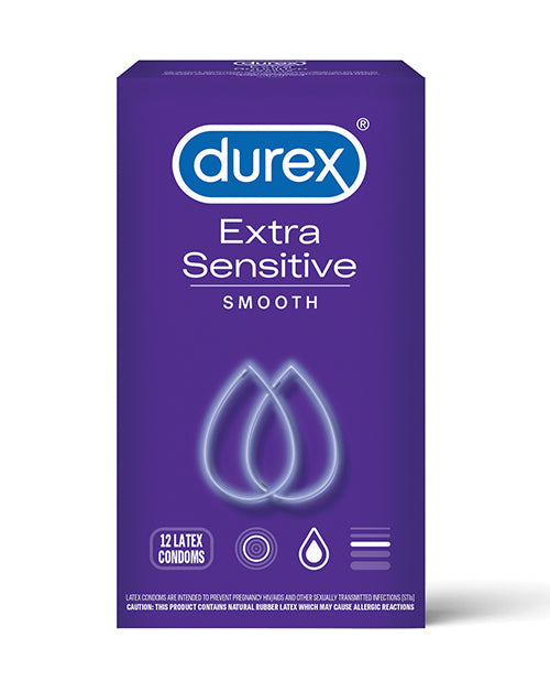 Durex Extra Sensitive Smooth - Pack Of 12 - Naughtyaddiction.com