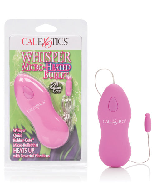 Whisper Micro Heated Bullet - Pink - Naughtyaddiction.com