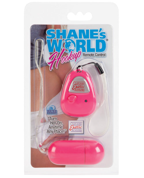 Shane's World Hookup Remote Control - Pink - Naughtyaddiction.com