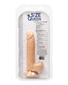 Size Queen 6" Dildo - Ivory - Naughtyaddiction.com