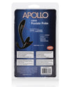 Apollo Curved Prostate Probe - Black - Naughtyaddiction.com