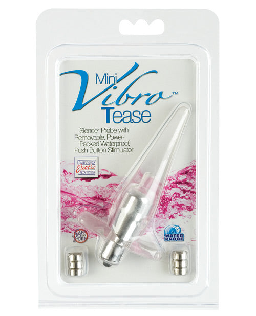 Mini Vibro Tease - Clear - Naughtyaddiction.com
