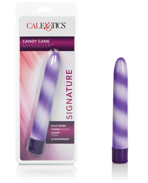 Candy Cane Waterproof - Purple - Naughtyaddiction.com