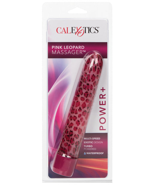 Cal Exotics Pink Leopard Massager - Naughtyaddiction.com