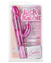 Jack Rabbits W-floating Beads Waterproof - Pink - Naughtyaddiction.com