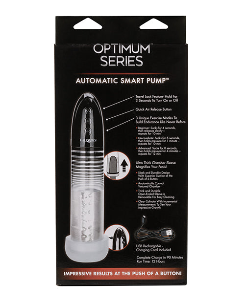 Optimum Series Executive Automatic Smart Pump - Black - Naughtyaddiction.com