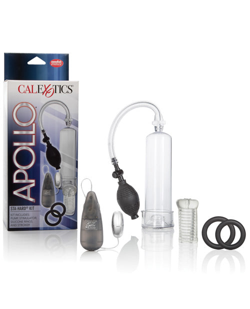 Apollo Sta-hard Kit - Clear - Naughtyaddiction.com